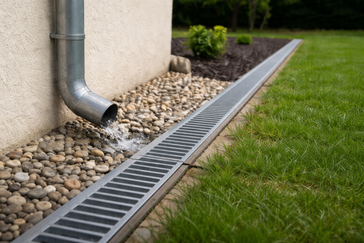 Hogyan alakítsunk ki megfelelő vízelvezetést?