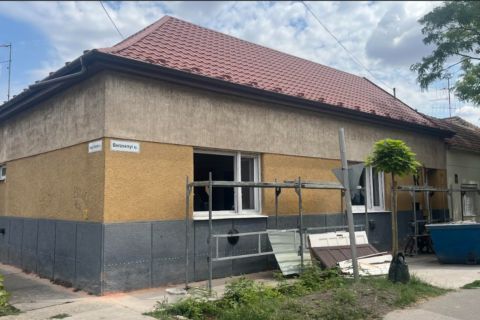 Hódmezővásárhelyi ingatlan injektálása hőszigetelés előtt