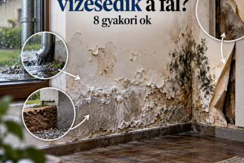 Honnan vizesedik a fal? 8 gyakori ok és hogyan lehet megkülönböztetni őket