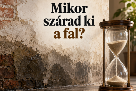 Mennyi idő alatt szárad ki a fal vízszigetelés után?