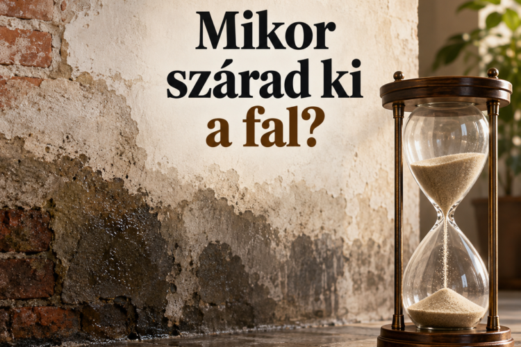 Mennyi idő alatt szárad ki a fal vízszigetelés után?